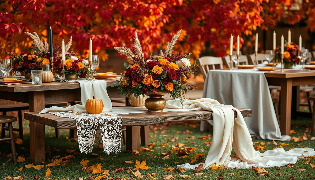 Autumn Wedding Color Schemes