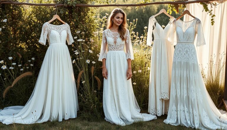 Bohemian Bridal Gowns