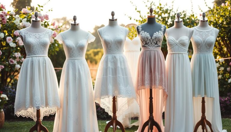 Casual short wedding dresses