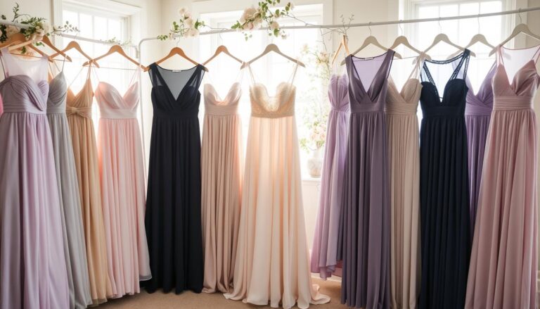 Choosing bridesmaid dresses