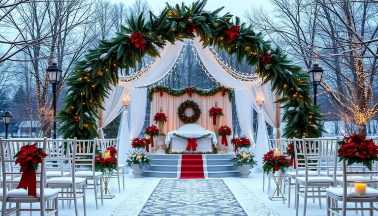 Christmas Wedding Theme