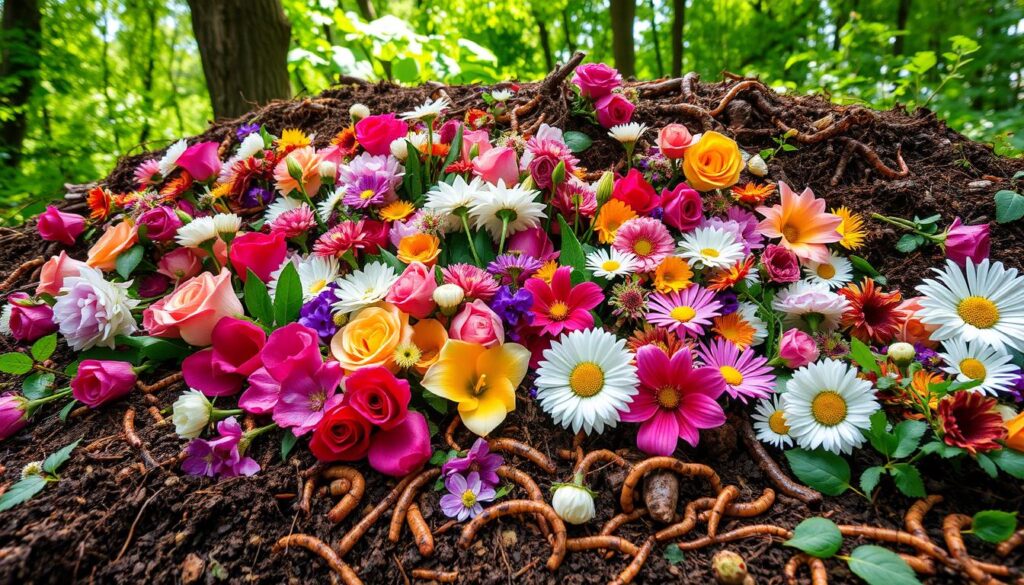 Composting Wedding Flowers