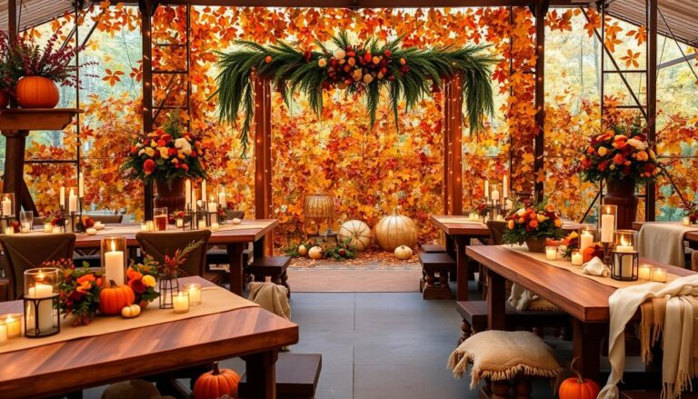 Fall Wedding Decor