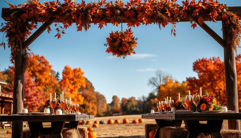 Fall Wedding Decor