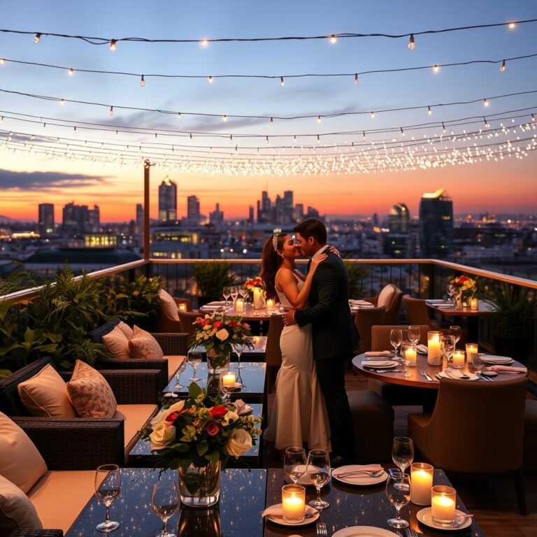 Rooftop Engagement Party