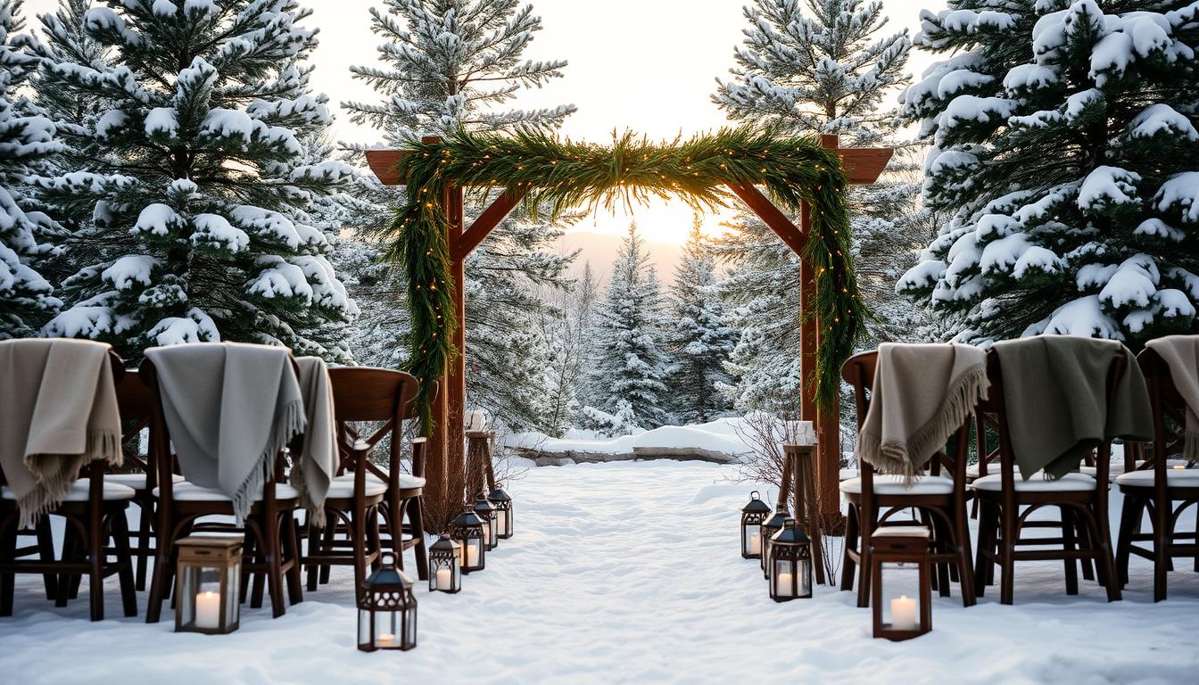 Rustic Winter Wedding Theme