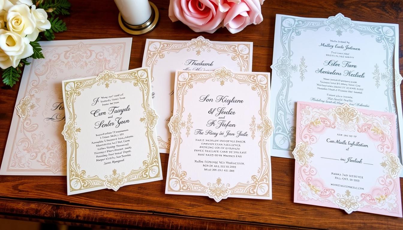 Timeless Wedding Invitation Designs