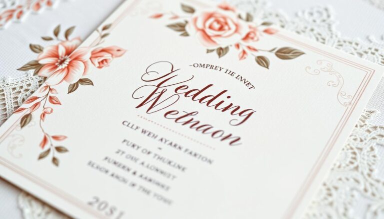 Wedding invitation wording