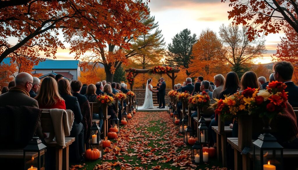 autumn wedding planning