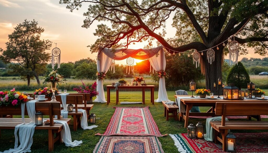 bohemian wedding ideas