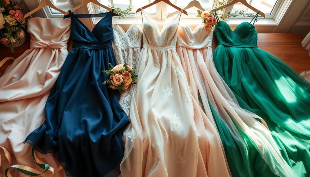 bridesmaid dress fabrics