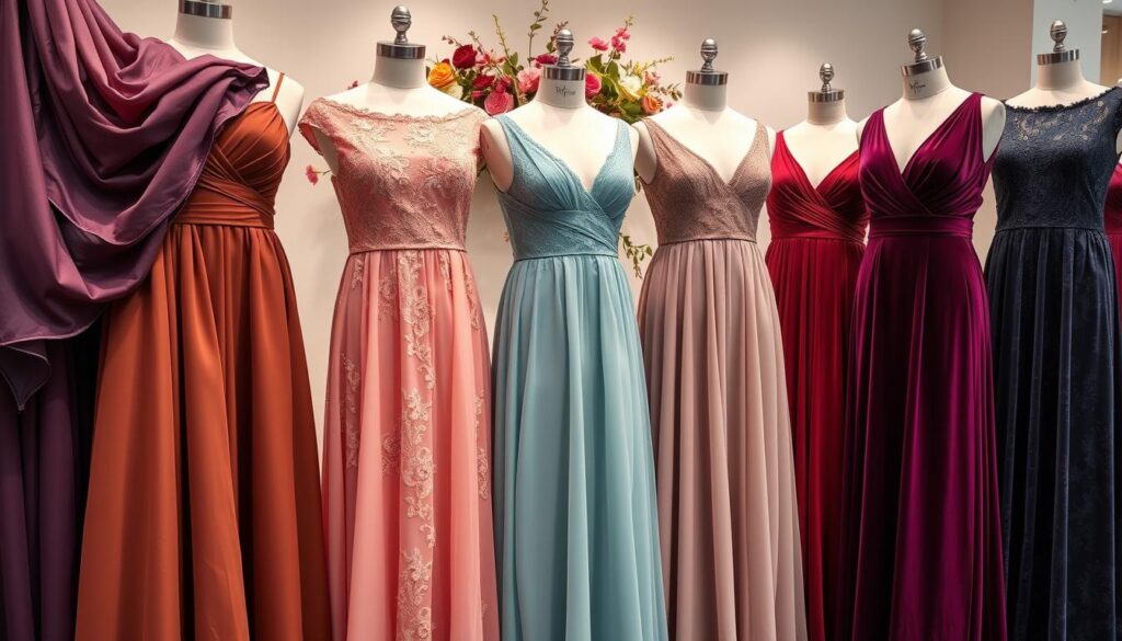 bridesmaid dress fabrics