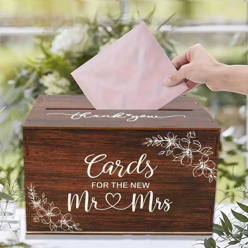 Wedding card box for wedding venue