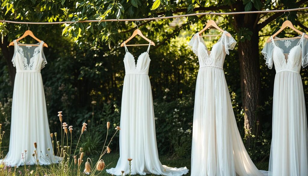 casual summer bridal gowns