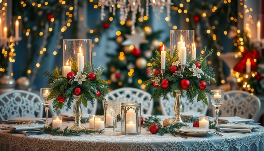 christmas wedding decor