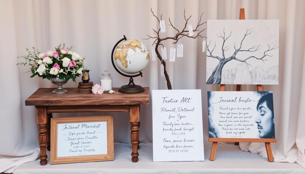 creative wedding guest books