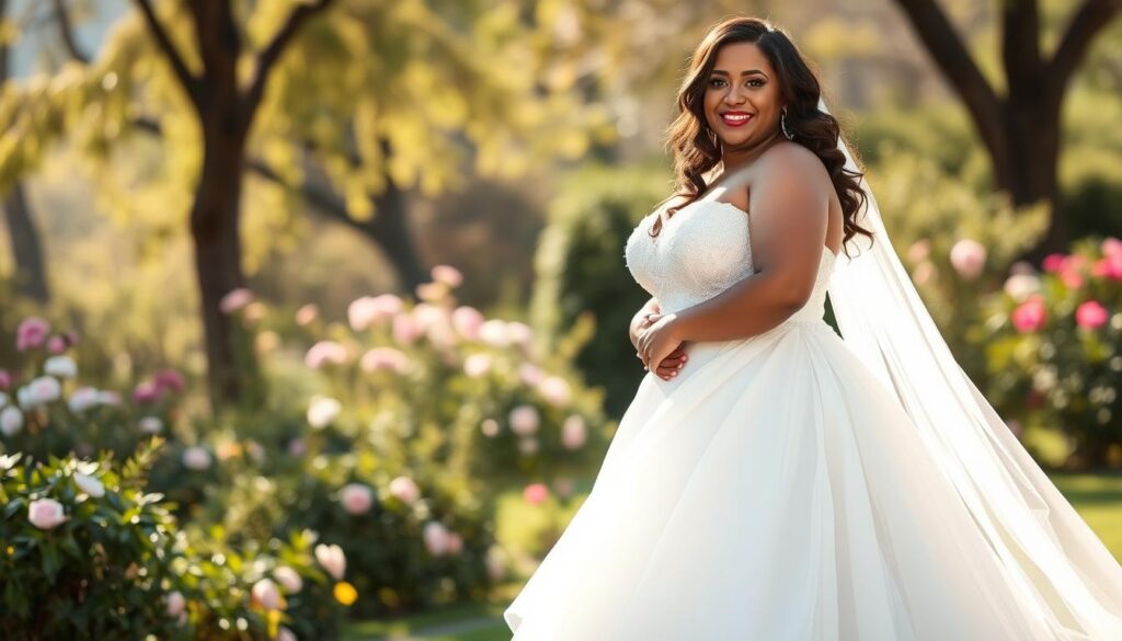 curvy bride