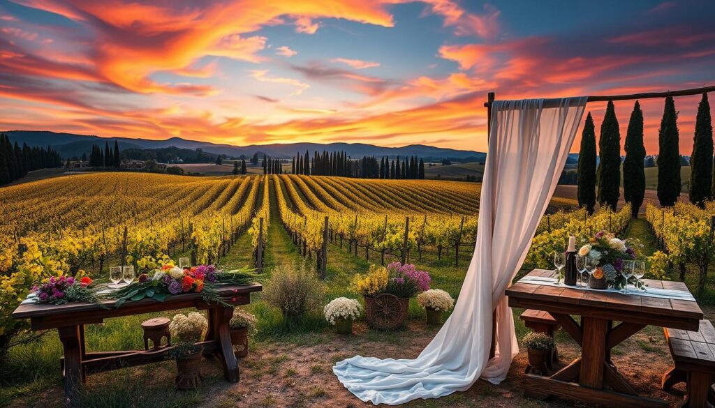 destination wedding in tuscany