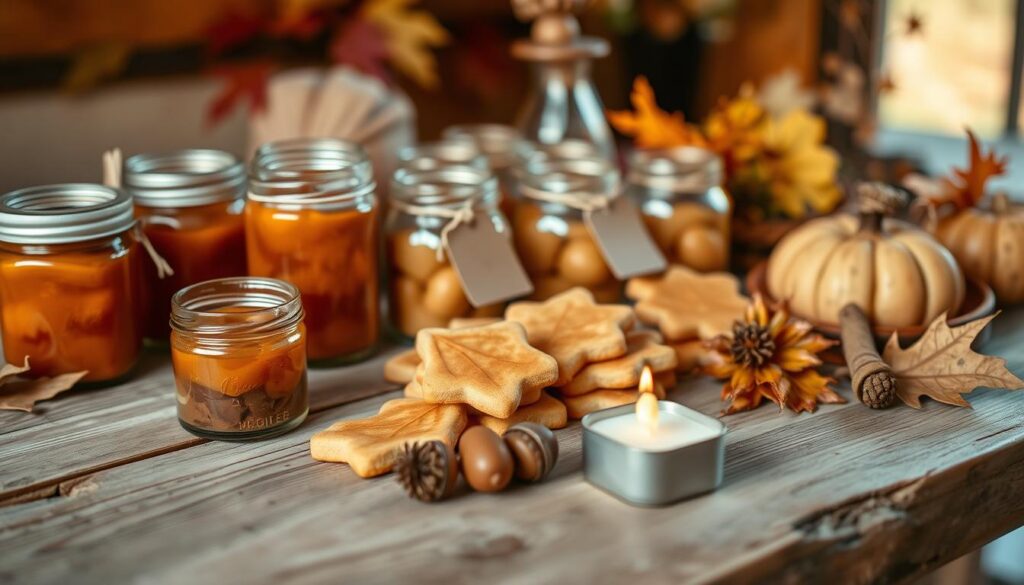 fall wedding favors