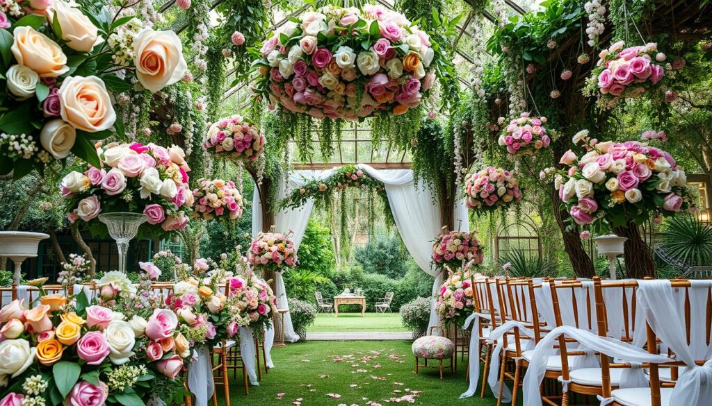 garden wedding flowers