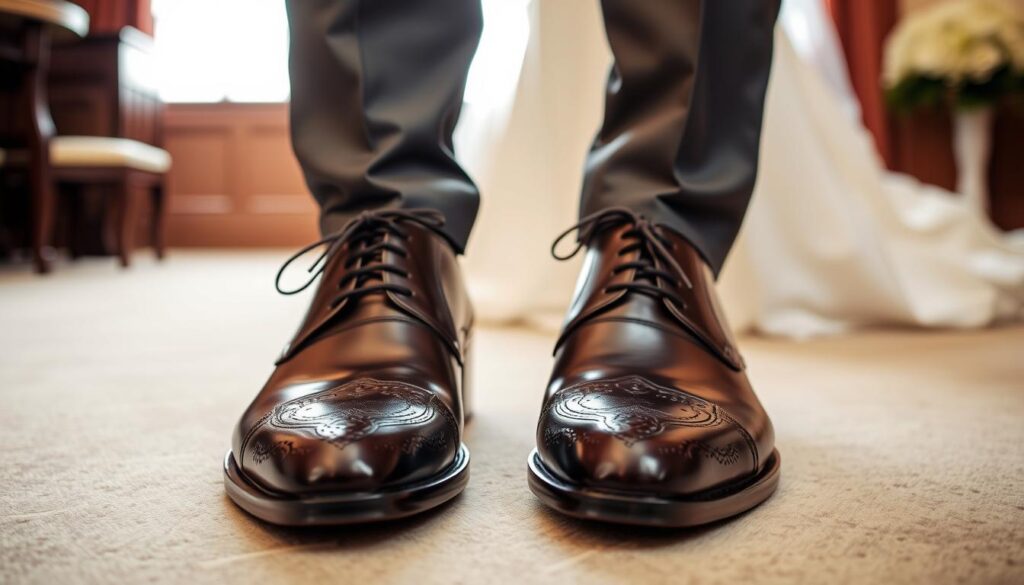 groom's shoes