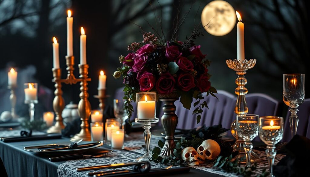 halloween wedding decor