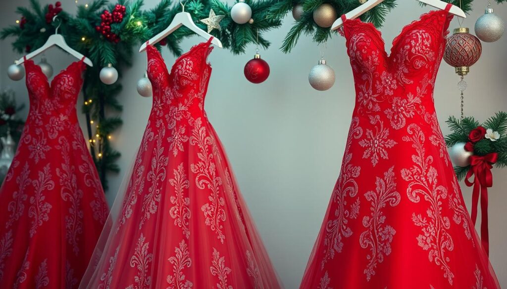 holiday bridal gowns