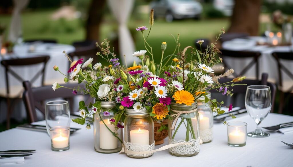 homemade centerpieces