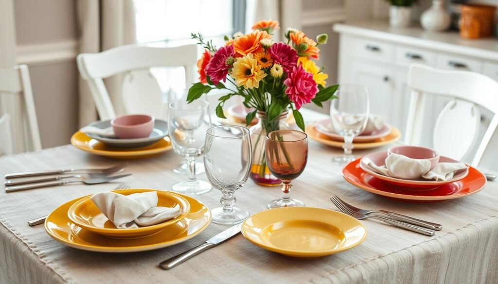 inexpensive tableware