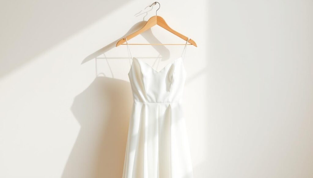 minimalist wedding dress