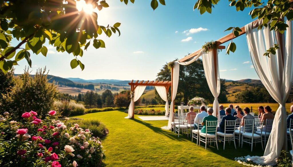 outdoor wedding venues usa