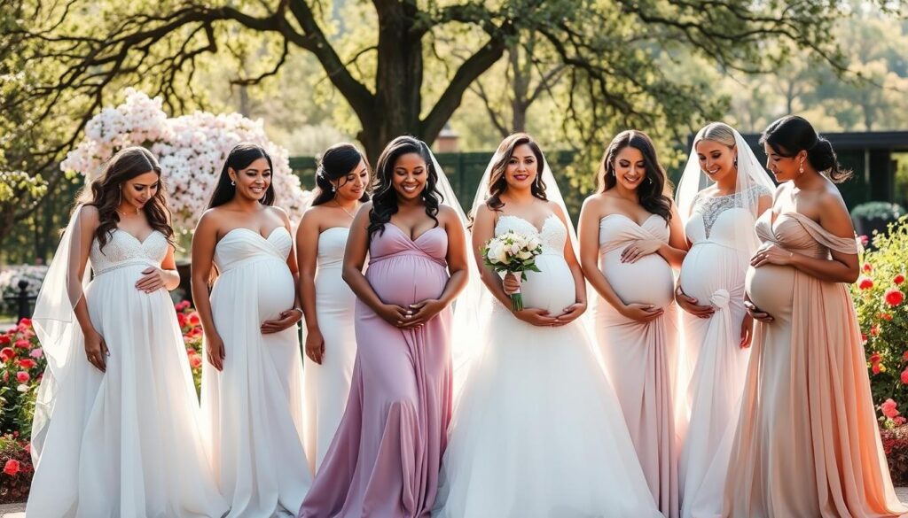 real maternity wedding dress stories