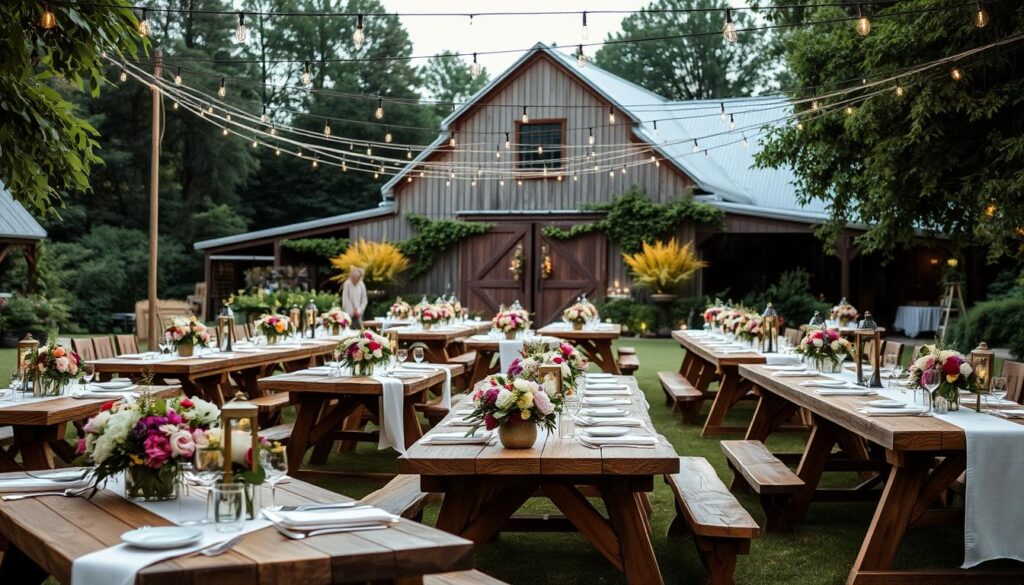 rustic chic weddings