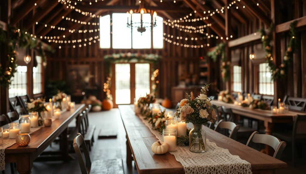 rustic fall wedding