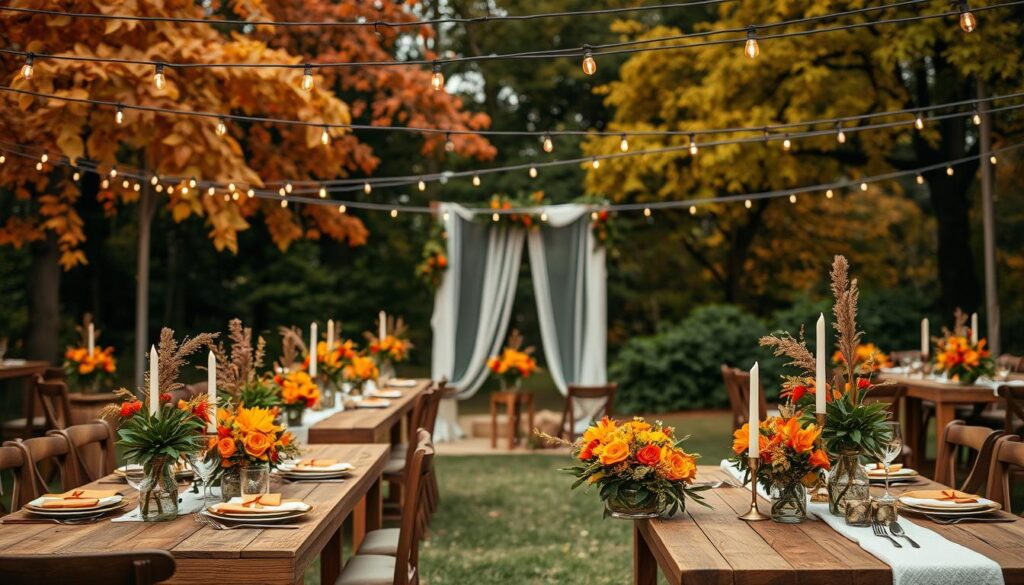 rustic wedding color inspiration