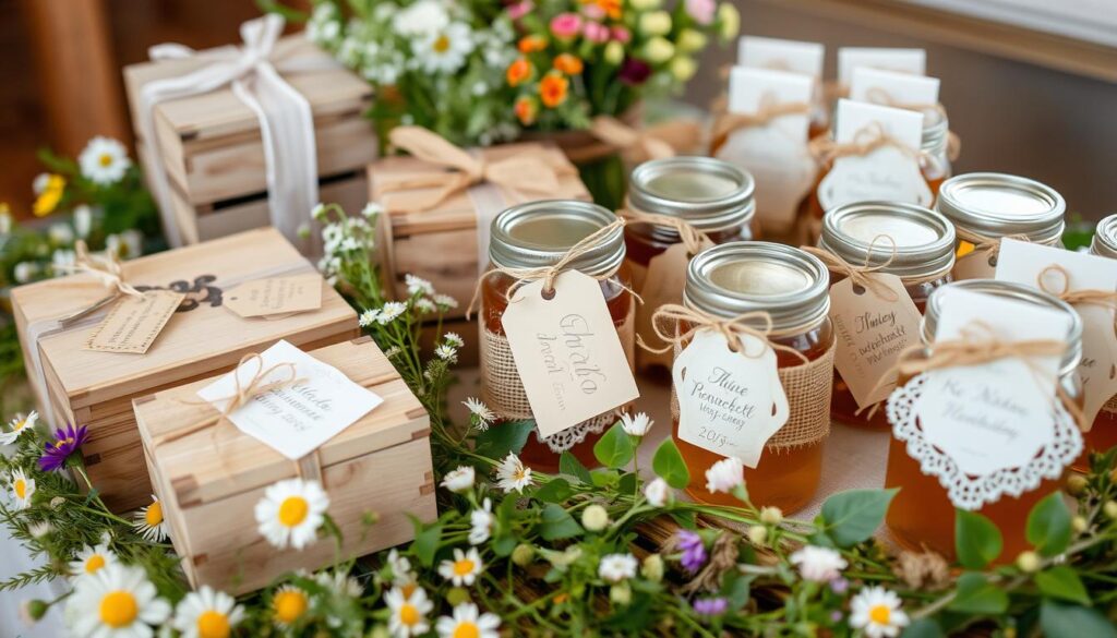 rustic wedding favors