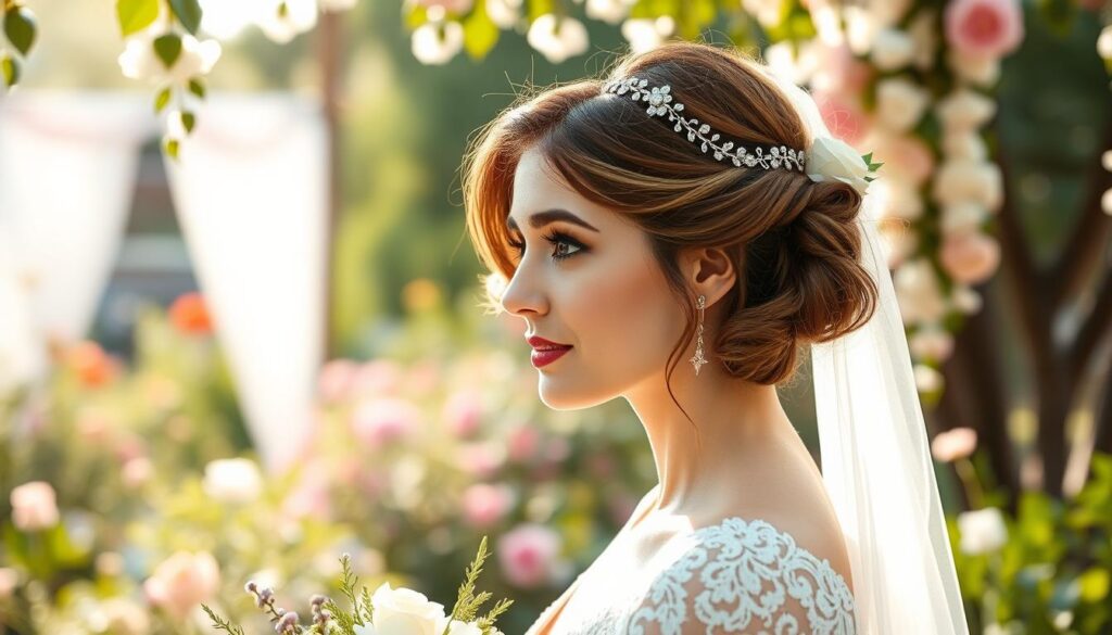 short hair brides
