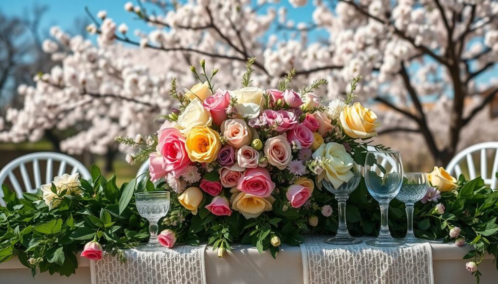 spring wedding colors