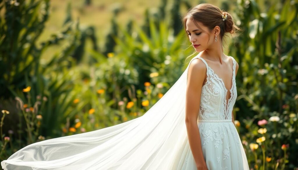 sustainable bridal wear