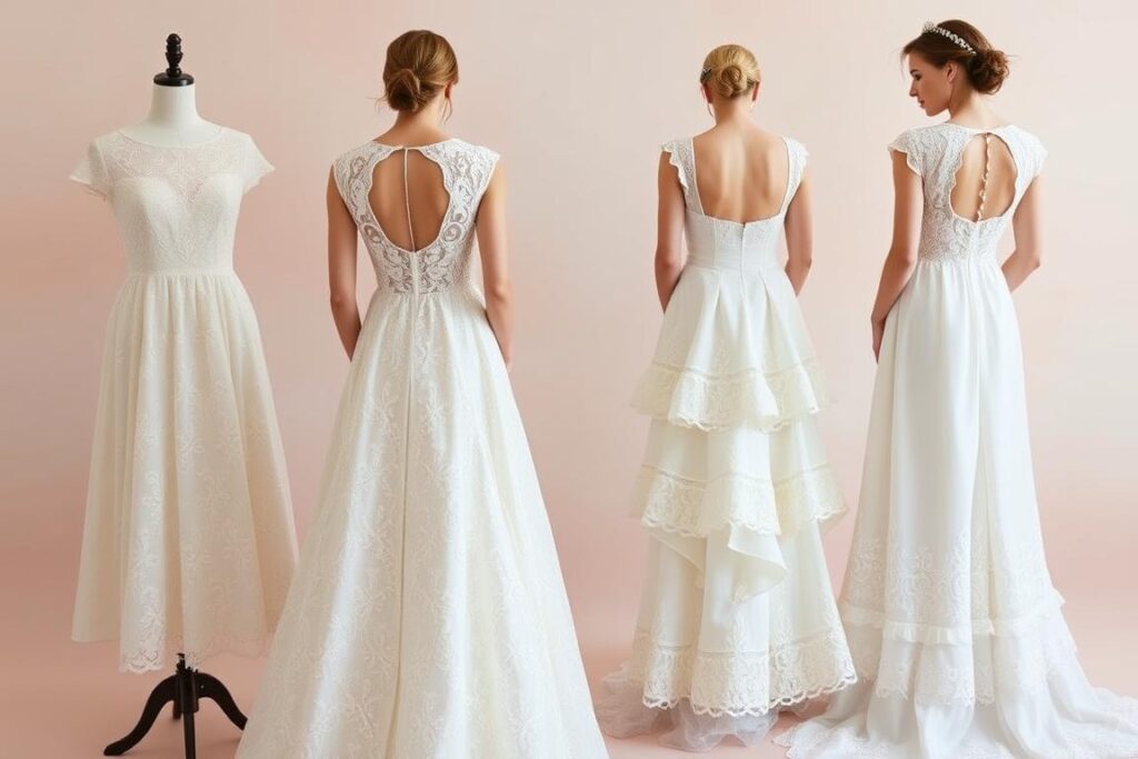 tea-length wedding dresses