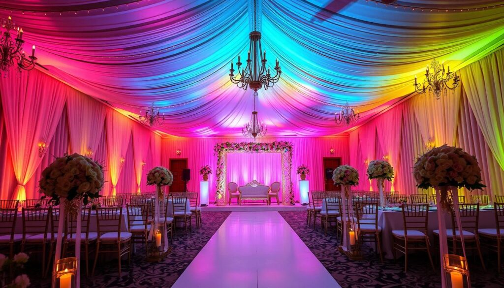 uplighting for weddings