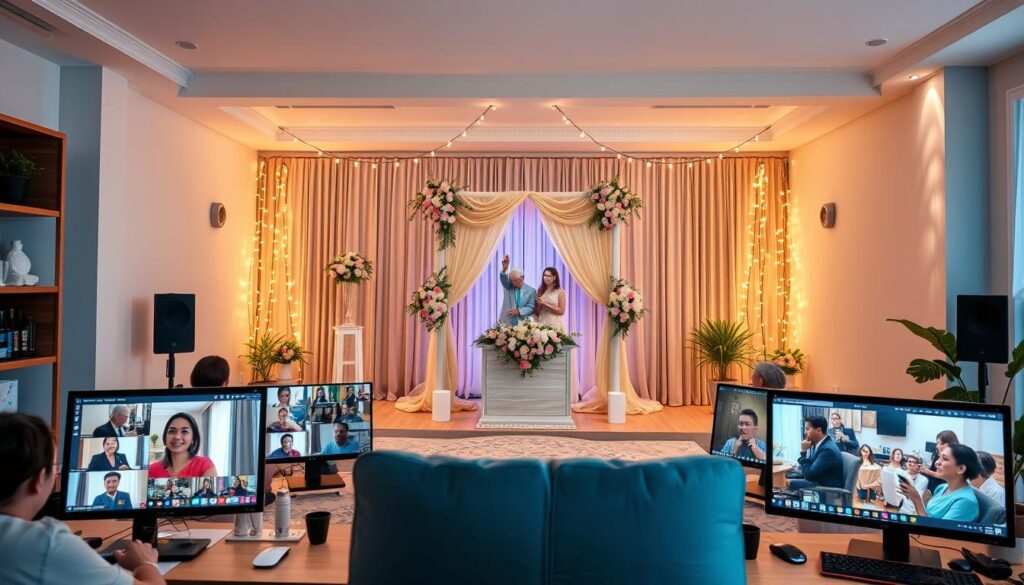 virtual wedding experience