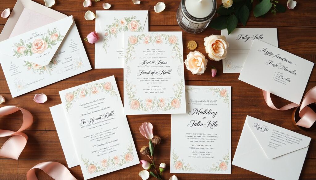 wedding invitations