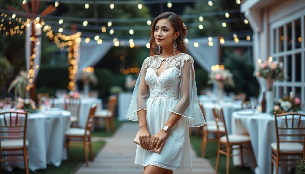 what to wear to a second wedding reception