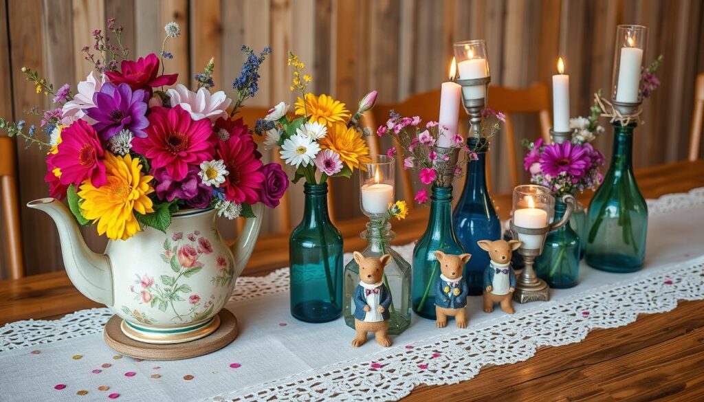 whimsical wedding centerpieces