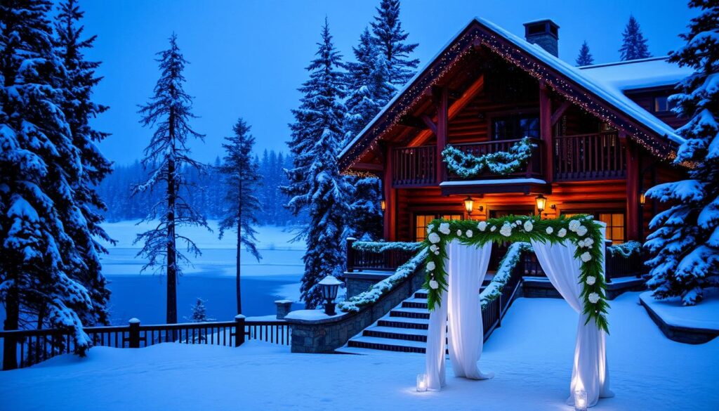 winter wedding venue