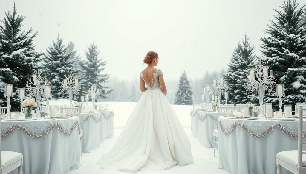 winter white wedding