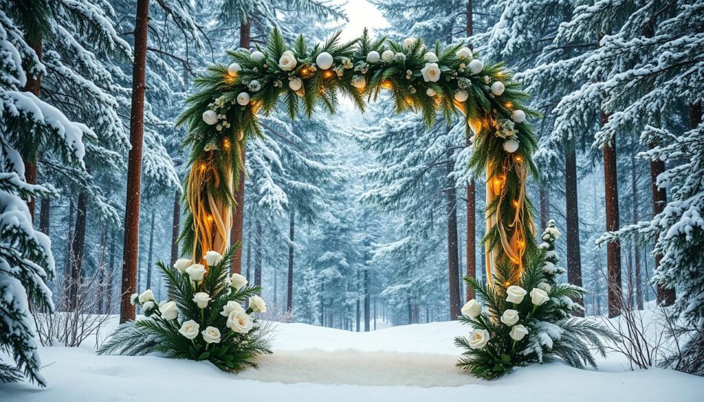 winter wonderland wedding