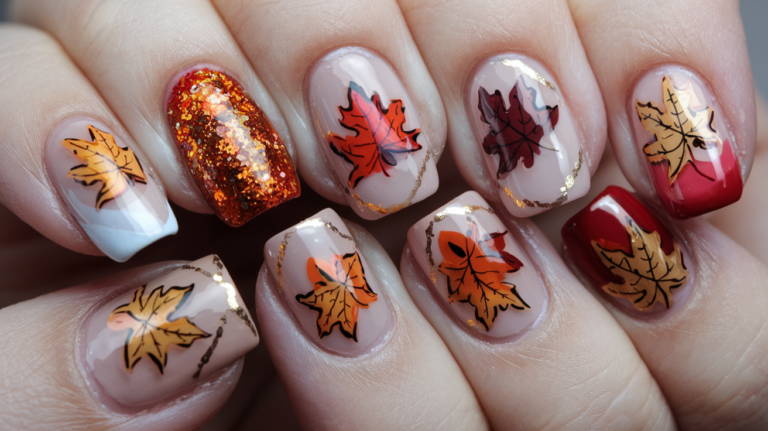 Autumn Nails Art and Designs