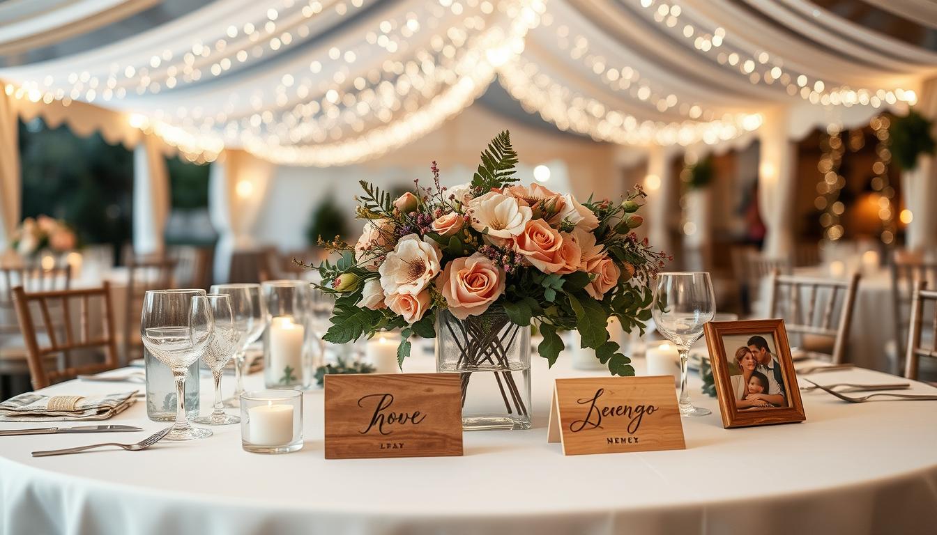 Personal Wedding Decor